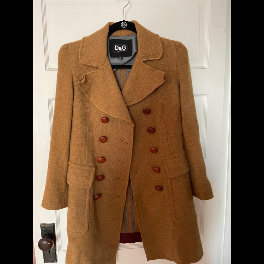 Dolce & Gabbana tweed coat